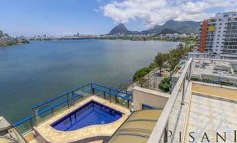 Imagem: Lagoa, alto luxo, cobertura duplex, 4 suites