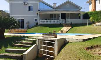 Imagem 4: Casa - Com 4 Suítes (2 com hidro e 1 suíte com closet), Lavabo, Sala de estar com lareira