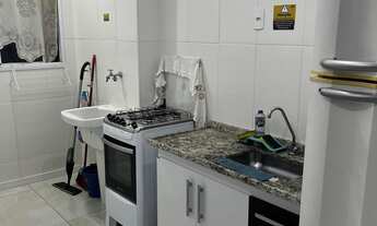 Imagem 5: Apto com 2 Dormitorios, WC. Social, Sala com varanda, Cozinha, A.S., 1 Vaga de garagem cob
