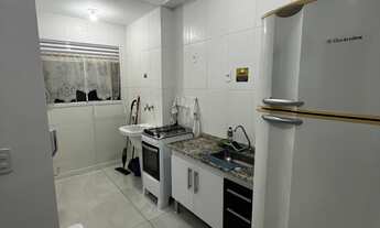 Imagem 7: Apto com 2 Dormitorios, WC. Social, Sala com varanda, Cozinha, A.S., 1 Vaga de garagem cob