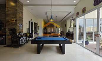 Imagem 4: Casa de alto padrão em condomínio com 3 quartos e 6 vagas de garagem em Americana-SP - Res