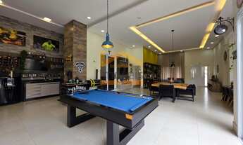 Imagem 2: Casa de alto padrão em condomínio com 3 quartos e 6 vagas de garagem em Americana-SP - Res