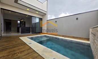 Imagem 2: Casa em Condomínio à Venda em Nova Odessa-SP - 3 Quartos, 3 Suítes, 2 Salas, 5 Banheiros