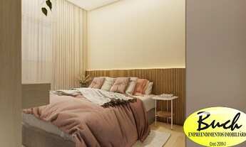 Imagem 2: Apartamento com suíte + 1 dormitório, sacada com churrasqueira e lazer completo