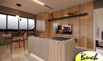 Imagem 4: Apartamento de 58,07 m² e suíte + quarto, com vaga de garagem no Costa e Silva perto do Co