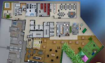 Imagem 3: Apartamento Flower Park Residence bairro Atiradores Joinville - Buch Imóveis
