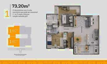 Imagem 4: Apartamento com piscina à venda no Condomínio Concetto Campolim, Sorocaba SP