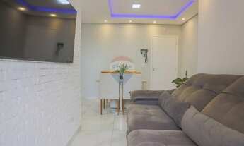 Imagem 2: Apartamento à venda em Sorocaba-SP, bairro Caguassu: 2 quartos, 2 salas, 1 banheiro, 1 vag