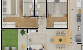 Imagem 4: APARTAMENTO Á VENDA VILA ZAMORA - JARDIM EUROPA