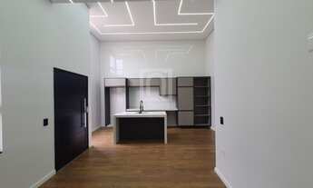 Imagem: Casa térrea com 3 quartos cozinha americana