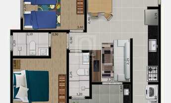 Imagem 7: Apartamento à venda Condomínio Moglia - Sorocaba