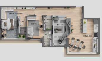 Imagem 3: APARTAMENTO RESIDENCIAL em BARUERI - SP, ALPHAGRAN ALPHAVILLE