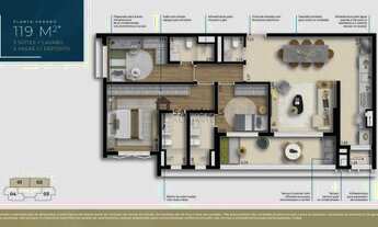 Imagem 3: APARTAMENTO RESIDENCIAL em BARUERI - SP, DEZOITO DO FORTE EMPRESARIAL/ALPHAVILLE