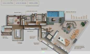 Imagem 3: APARTAMENTO RESIDENCIAL em BARUERI - SP, ALPHAGRAN ALPHAVILLE