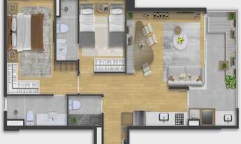 Imagem 2: APARTAMENTO RESIDENCIAL em BARUERI - SP, ALPHAVILLE EMPRESARIAL