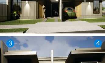 Imagem 4: Sobrado com três quartos no Bairro ITATIAIA, pronto para financiar, contando com 3 quartos