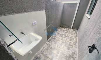 Imagem 6: Casas à venda no Bairro Campo de Santana, com dois quartos, ático, sala ampla, cozinha, ba