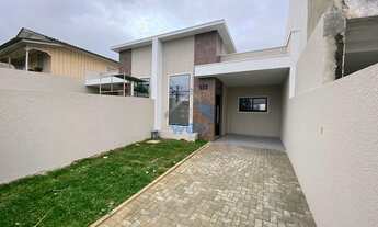 Imagem 1: Casa à venda no Bairro Fazenda Velha, em Araucária, com 3 quartos, sendo um suíte, sala am