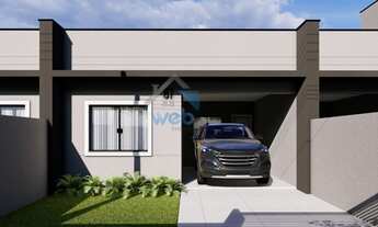 Imagem 6: Casas à venda no Bairro Tindiquera, em Araucária, com 2 quartos, sala, cozinha e banheiro