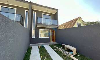 Imagem: Sobrados em fase de construção à venda