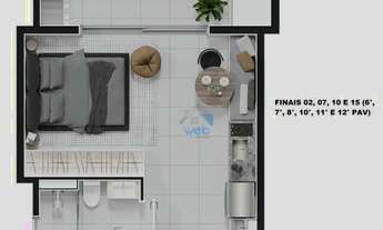 Imagem 5: Lunetto - Studios à venda no bairro Água Verde, em Curitiba