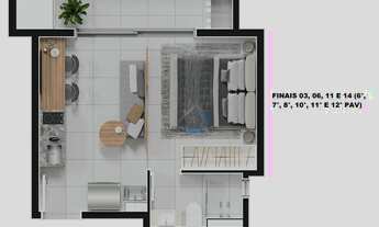 Imagem 6: Lunetto - Studios à venda no bairro Água Verde, em Curitiba