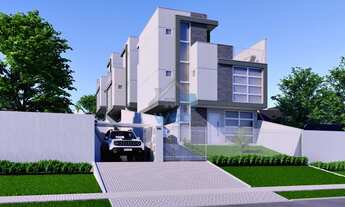 Imagem 2: Sobrados em condomínio à venda no Bairro Xaxim, com 3 dormitórios, sendo um suíte, sala pa