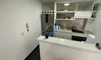 Imagem 6: Apartamento semi-mobiliado à venda no Bairro Pinheirinho, com dois quartos, sala de estar