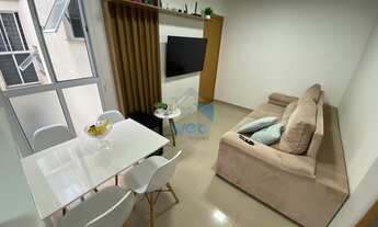 Imagem 5: Apartamento semi-mobiliado à venda no Bairro Pinheirinho, com dois quartos, sala de estar