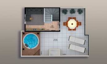 Imagem 4: Sobrado com 3 quartos em condomínio no bairro Bom Retiro, em Curitiba!