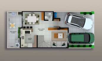 Imagem 2: Sobrado com 3 quartos em condomínio no bairro Bom Retiro, em Curitiba!