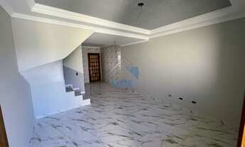 Imagem 2: Sobrados no Vitória Régia, com dois quartos, sala, cozinha, edícula com churrasqueira, alé