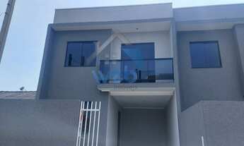 Imagem: Sobrado, três quartos, churrasqueira, porcelanato