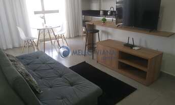 Imagem: Excelente Flat mobiliado com vista para