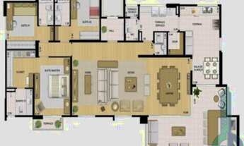 Imagem 3: 4 dormitórios, 2 suíte, 5 banheiro, 3 vagas na garagem, 186M² de Área Construída