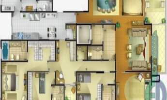 Imagem 4: Apartamento de luxo com 4 quartos e 4 suítes no Edifício Murano em São Caetano do Sul - Sa