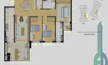 Imagem 3: Apartamento à venda no Centro de São Bernardo do Campo-SP: 3 quartos, 1 suíte, 2 banheiros