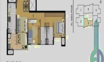 Imagem 5: Apartamento de 2 quartos com suíte e vaga no Condomínio Helbor Trilogy Home em São Bernard