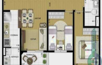 Imagem 4: Apartamento 2 quartos em Santo André SP, apartamento a Venda em Santo Andre, apartamento e