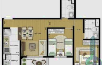 Imagem 5: Apartamento 2 quartos em Santo André SP, apartamento a Venda em Santo Andre, apartamento e