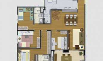 Imagem 3: Apartamento à venda e locaçao em São Bernardo do Campo-SP, 3 quartos, 1 suite, 2 vagas, 1