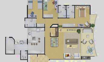 Imagem 2: Apartamento de luxo com 3 suítes no Centro de São Bernardo do Campo - SP Condomínio Shast