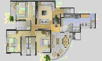 Imagem 4: Condomínio Blue Residence Santo André, apartamento à venda com 3 quartos em Vila Gilda San