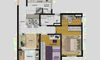 Imagem 4: Apartamento com 1 quarto a venda em São bernardo, condomínio Start Jardim Club