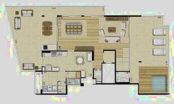 Imagem 6: Imperdível apartamento de luxo com 4 suítes no Condomínio Design Campo Belo, São Paulo-SP