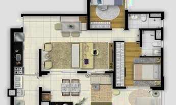 Imagem 4: Condomínio Edifício Allegro Alto Da Mooca, apartamento 2 quartos em Mooca São Paulo, apart