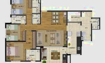 Imagem 7: Condomínio Royale Mérit Santo André, apartamento à venda com 3 quartos em Santo André SP