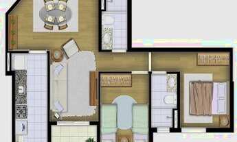 Imagem 2: Cobertura duplex em Santo André, Edifício Saint Felicien Vila Guiomar Santo André