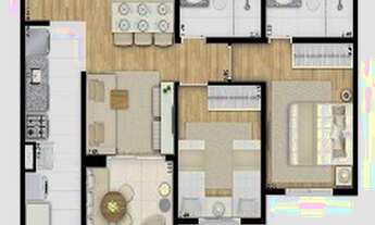 Imagem 7: Apartamento de 3 quartos com suíte e 2 vagas no Condomínio Edifício Botanic Saúde - São Pa