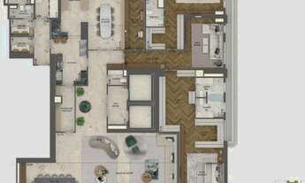 Imagem 5: Cobertura Duplex de Luxo no Jardim Guedala - 4 quartos, 4 suítes, 6 vagas de garagem - Vis